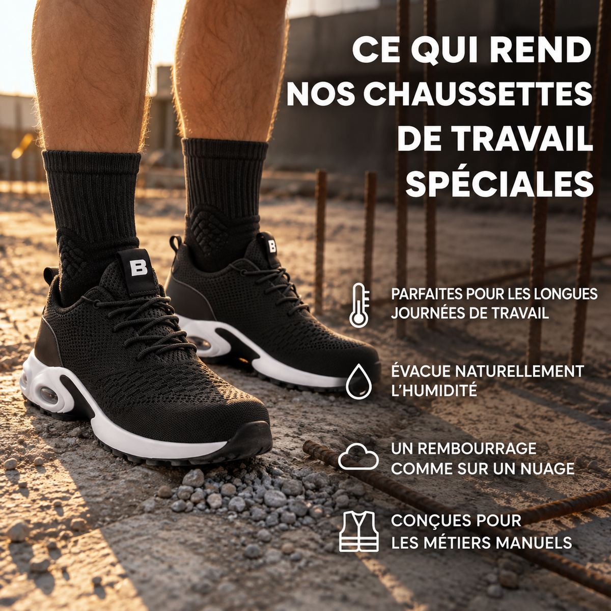 Chaussettes de travail