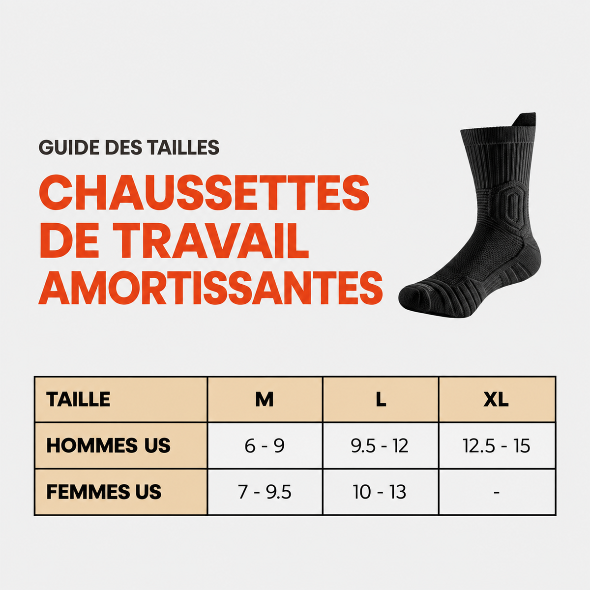 Chaussettes de travail