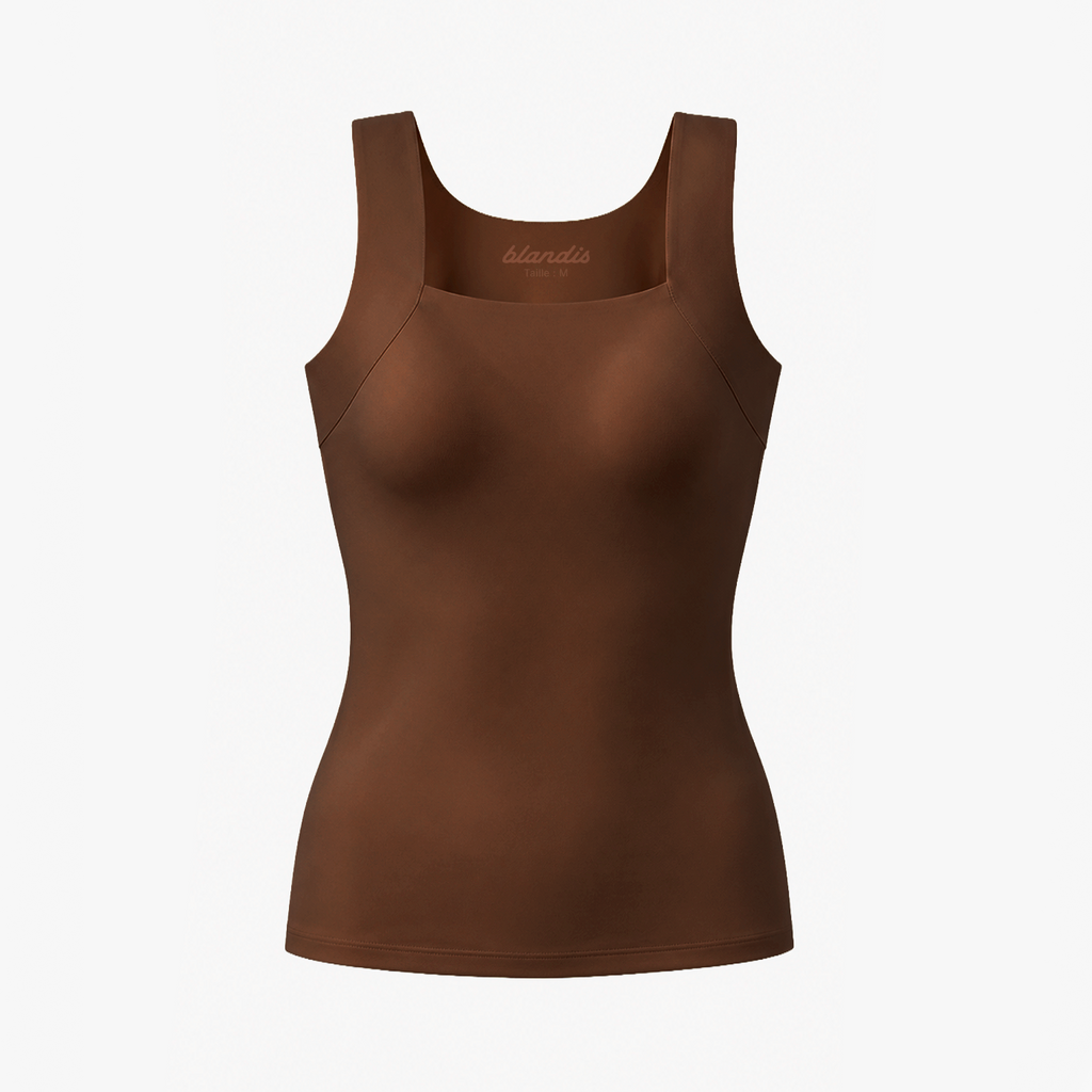 Débardeur Soutien-Gorge Intégré Sans Armature